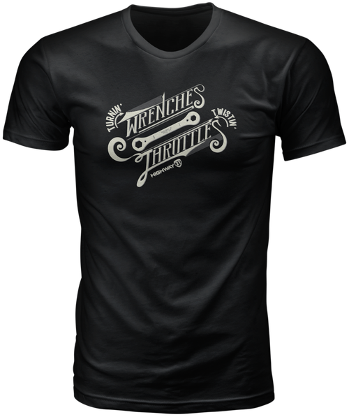 Highway 21 489-2006X Highway 21 Throttle Tee Black Xl 489-2006X